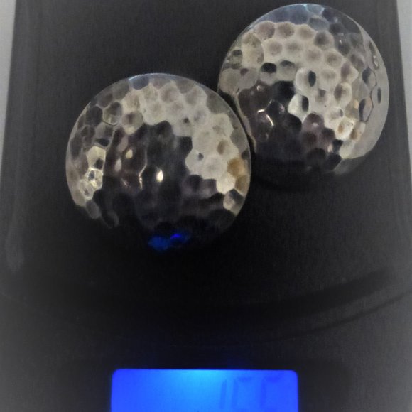 JW2 NECKLACE & EARRINGS Stainless Steel Necklace Silver Earrings Clip on Earring - Picture 11 of 11